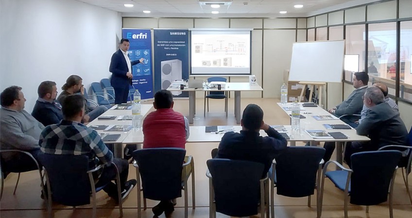 Jornada técnica con Samsung en Erfri Sevilla