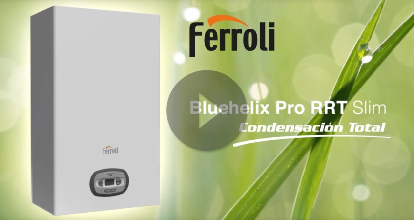 Nueva caldera Ferroli Bluehelix Pro RRT Slim, mira el vídeo