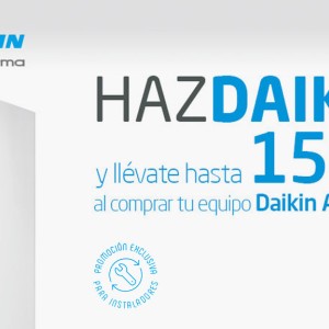 Consigue hasta 150€ con Daikin Altherma