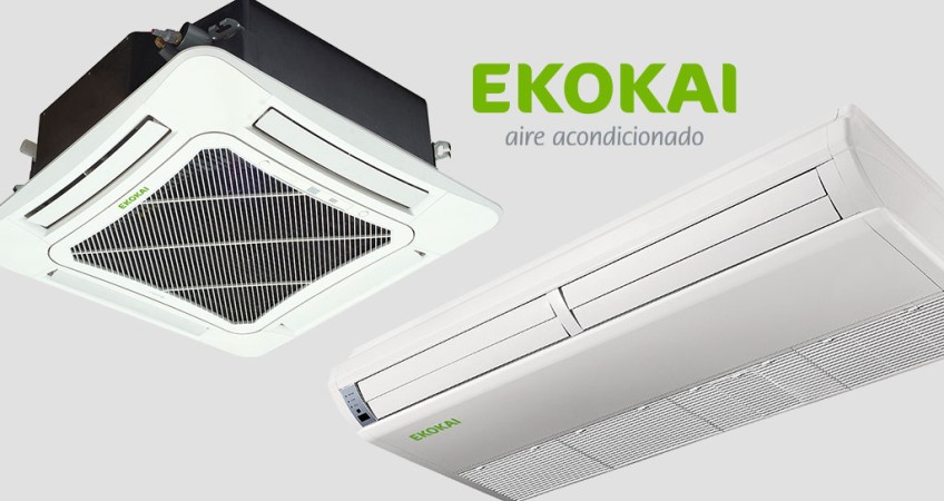 La gama de Ekokai sigue creciendo con nuevas unidades suelo-techo y más multisplits