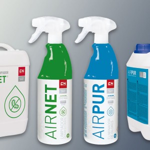 Airnet y Airpur, desinfectantes para climatización