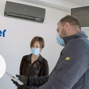 Vídeo: así se instala un aire acondicionado doméstico con higiene