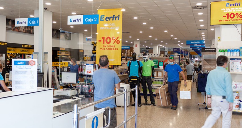 Erfri celebró el Día del Instalador con un descuentazo del 10%