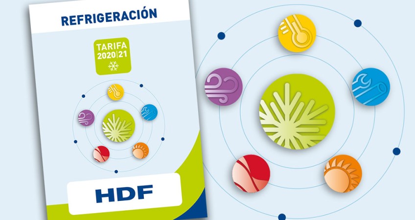 Ya está disponible la nueva Tarifa de Refrigeración de HDF