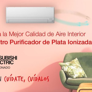 Mitsubishi regala un filtro adicional con la serie MSZ-BT