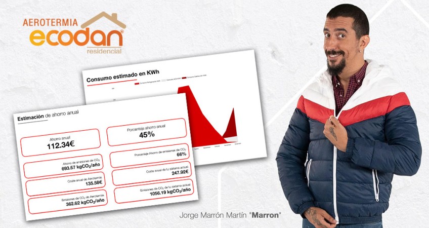 Calculadora Ecodan, cuánto se ahorra con aerotermia