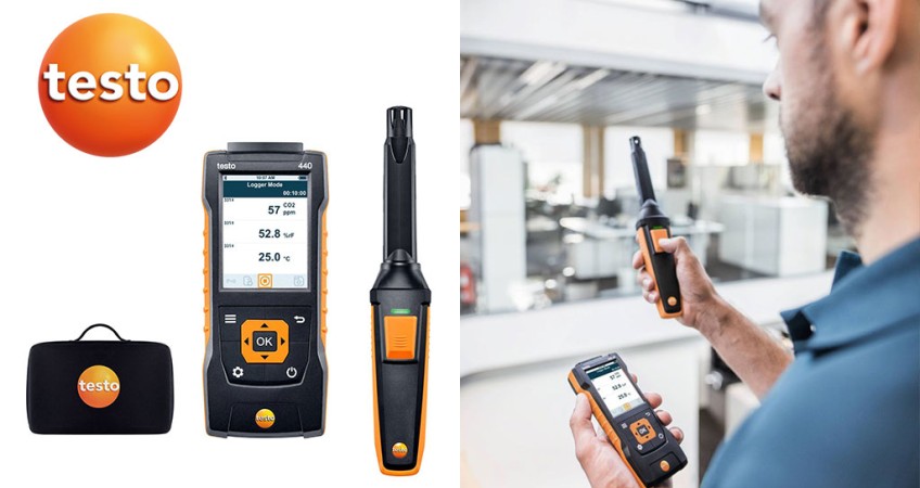 Testo 440, tecnología para medir la calidad del aire