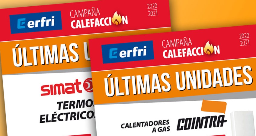 Aprovecha la oportunidad: últimas unidades de calentadores Cointra y termos Simat