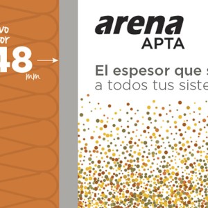 Arena APTA 48, nuevo espesor de la lana mineral de Isover