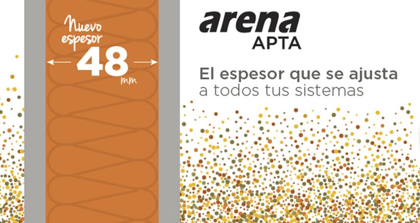 Arena APTA 48, nuevo espesor de la lana mineral de Isover