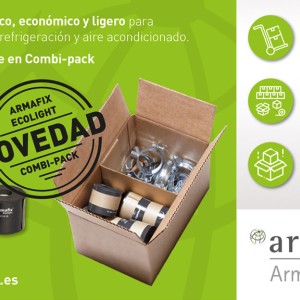 El soporte para tuberías ArmaFix ya está disponible en combi-pack