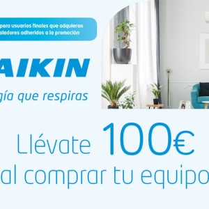 Promoción Daikin para usuarios finales