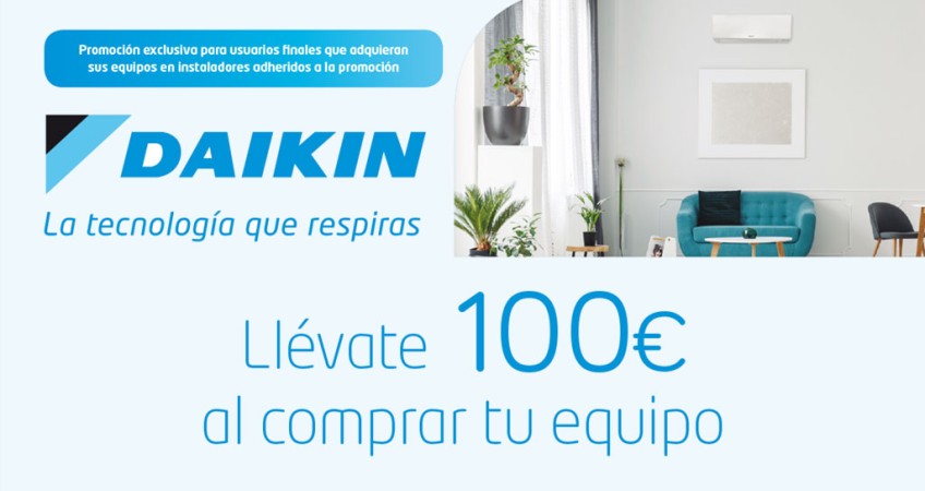 Promoción Daikin para usuarios finales