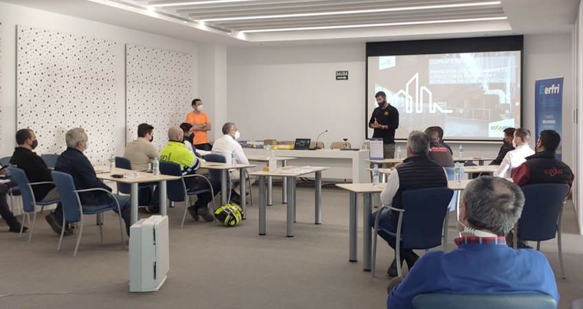 Isover presenta sus soluciones contraincendios en Erfri Málaga