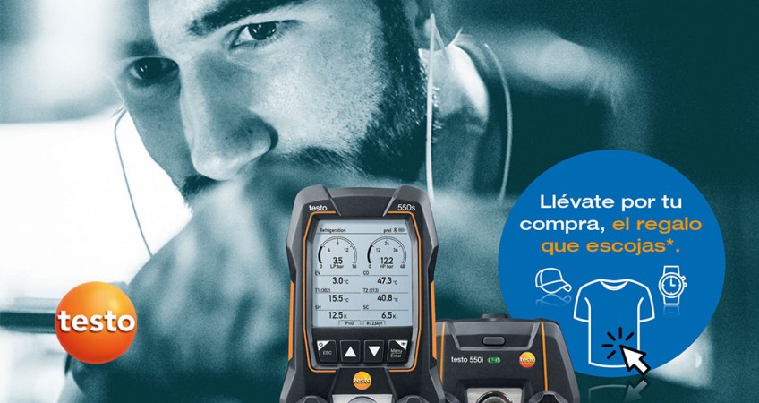 La tecnología digital de Testo viene este verano con regalos