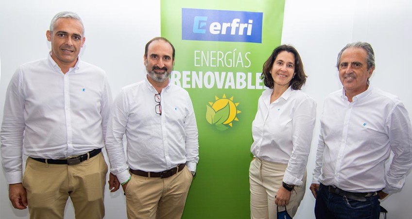 Las energías renovables crecen en Erfri