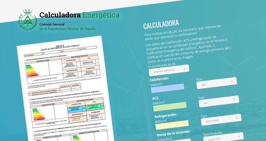 Calculadora online de costes energéticos