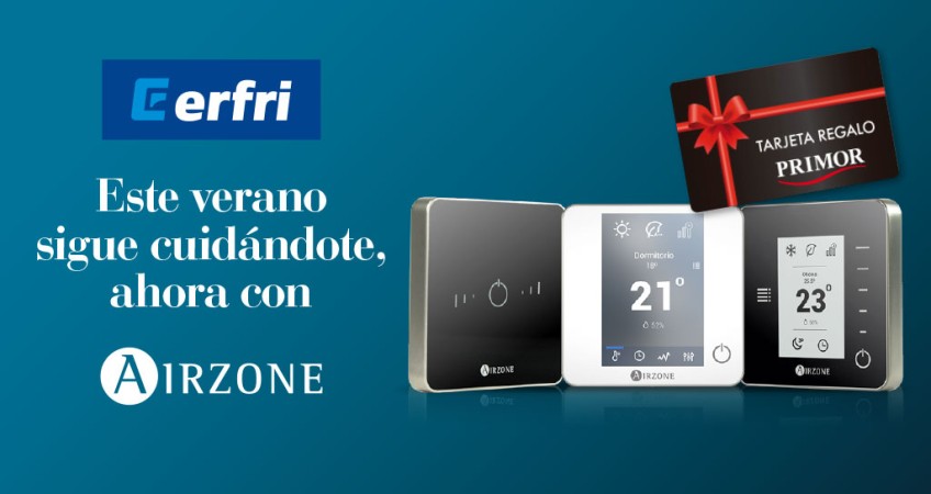 Ahora con Airzone llévate tarjetas regalo de Primor