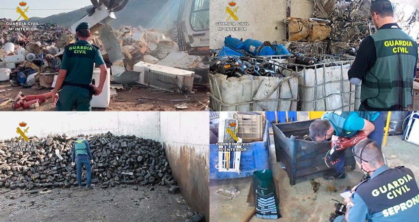 Investigadas 22 empresas por mala gestión de residuos de aparatos eléctricos