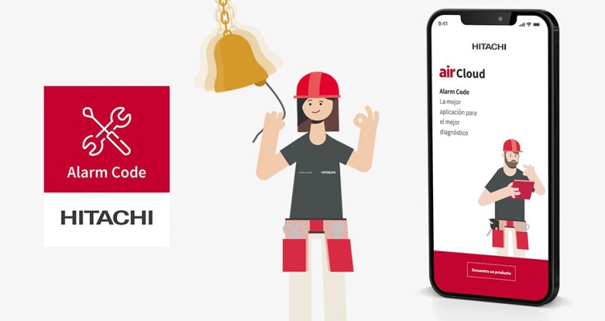 Aircloud Alarm Code, la aplicación de diagnóstico de Hitachi
