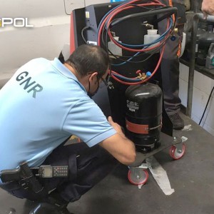 Europol incauta gases fluorados por valor de 10 millones de euros