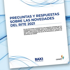 Preguntas y respuestas sobre las novedades del RITE 2021