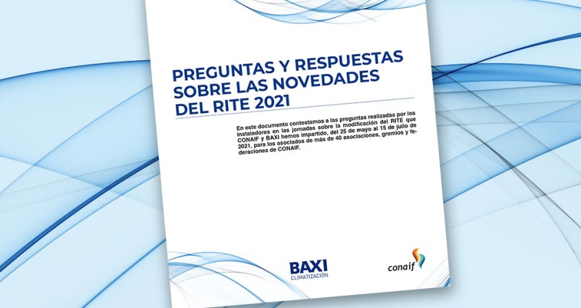 Preguntas y respuestas sobre las novedades del RITE 2021