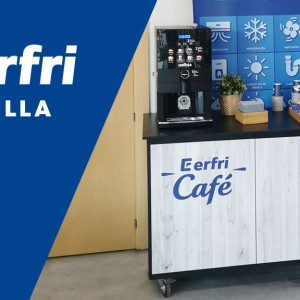 Cuando vengas a Erfri Sevilla, te invitamos a café