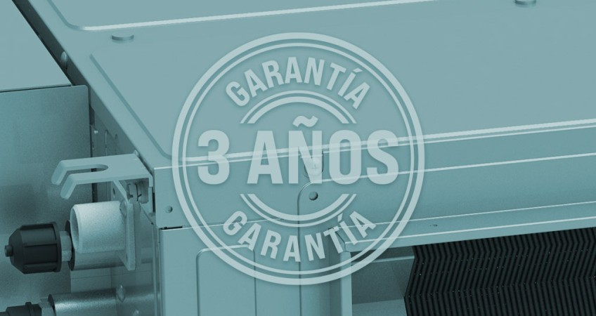 El plazo de garantía de los productos se amplía a tres años