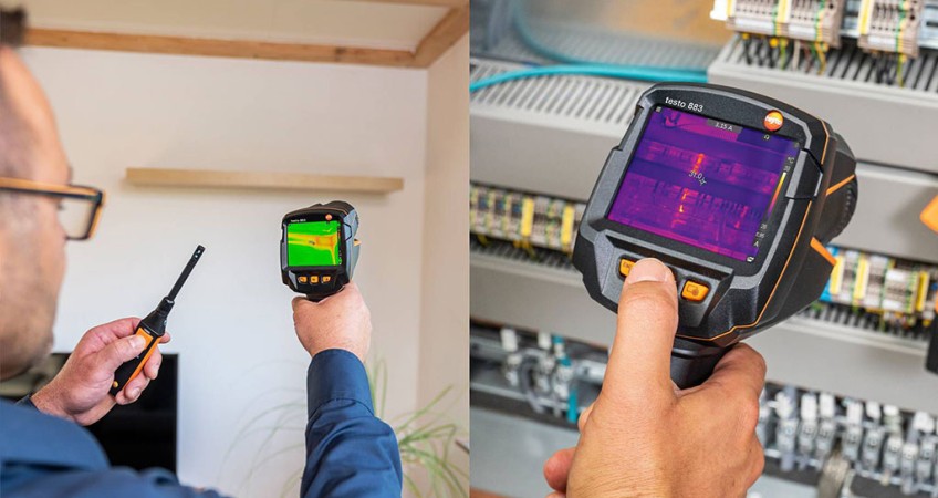 Simplifica tu trabajo con una cámara termográfica de Testo