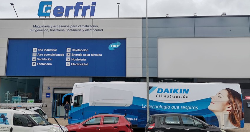 El showroom de Daikin hace escala en Erfri Córdoba