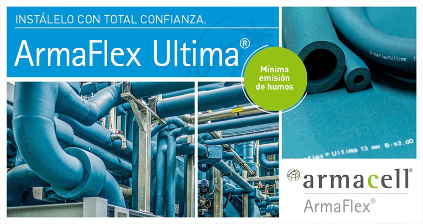 ArmaFlex Ultima, el nuevo estándar de seguridad en aislamiento técnico