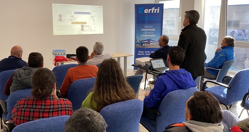 Erfri Almería acoge un curso sobre aerotermia