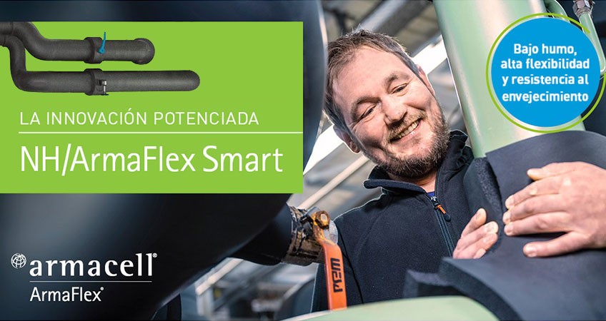 NH/ArmaFlex Smart: el material de aislamiento libre de halógenos más flexible