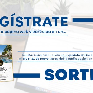 Regístrate en nuestra Web y participa en el sorteo